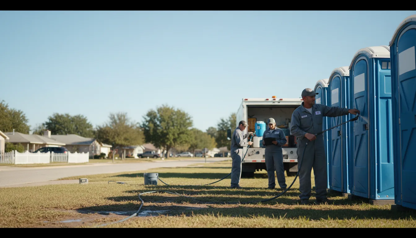 Long-Term Portable Toilet Rental in Adel, GA near me